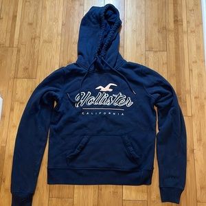 Navy Hollister Hoodie